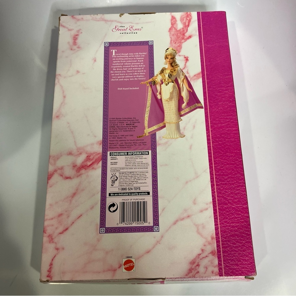 Barbie Grecian Goddess‎ collectors edition the great eras collection box doll - Picture 4 of 5
